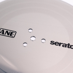 CNC-Machined Acrylic Turntable Plate for DJ Controllers
