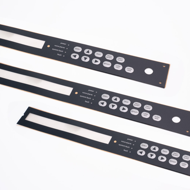 Custom PET Emboss Overlays for DACs