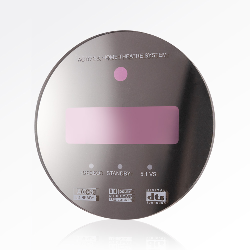 Custom Acrylic Filter Lens for Music Players