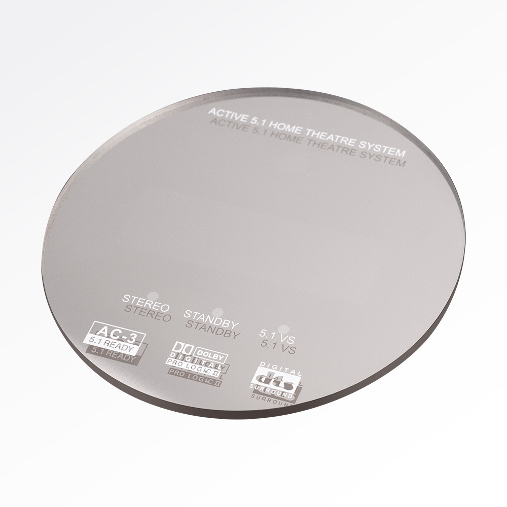 Custom Acrylic Filter Lens for Music Players