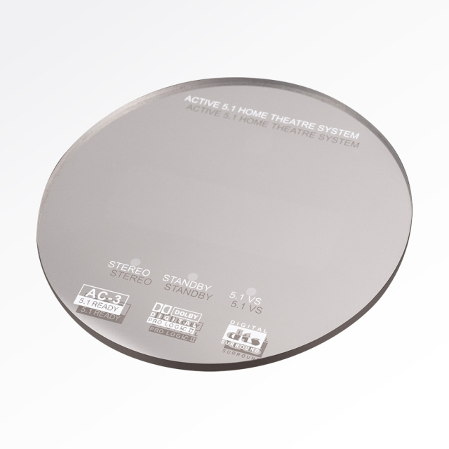 Custom Acrylic Filter Lens for Music Players