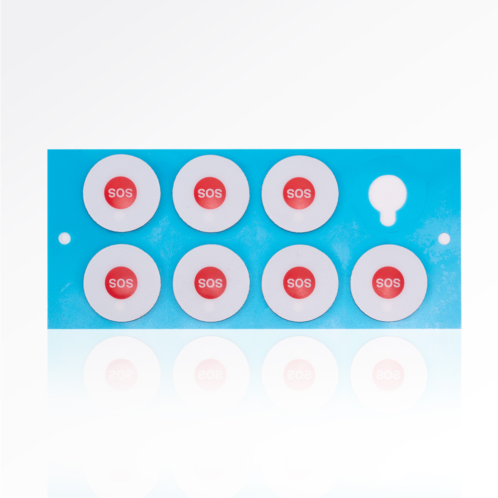 Custom Embossed Button Stickers for Controllers