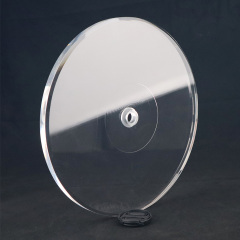 CNC-Machined Acrylic Turntable Plinth for Record Players