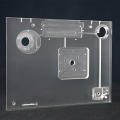 CNC-Machined Acrylic Turntable Platter for Record Players