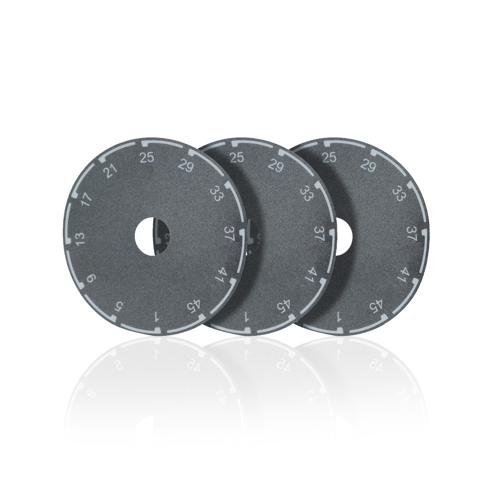 Custom polycarbonate(Lexan) Dial Stickers