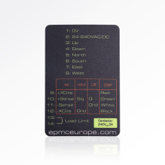 Custom polycarbonate(Lexan) Stickers for Industrial Equipment