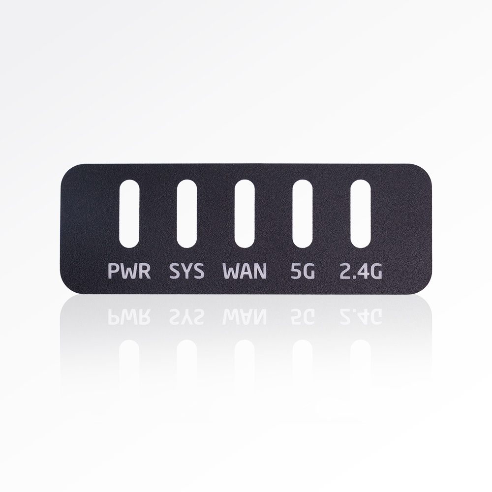 Polycarbonate Lexan label for intercom devices