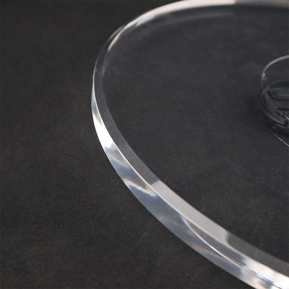 CNC-Machined Acrylic Turntable Plinth for Record Players