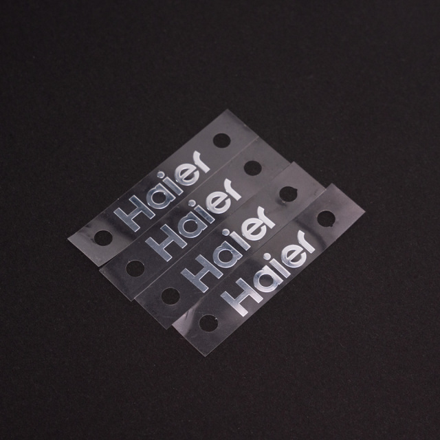 Custom polycarbonate(Lexan) Logo Labels