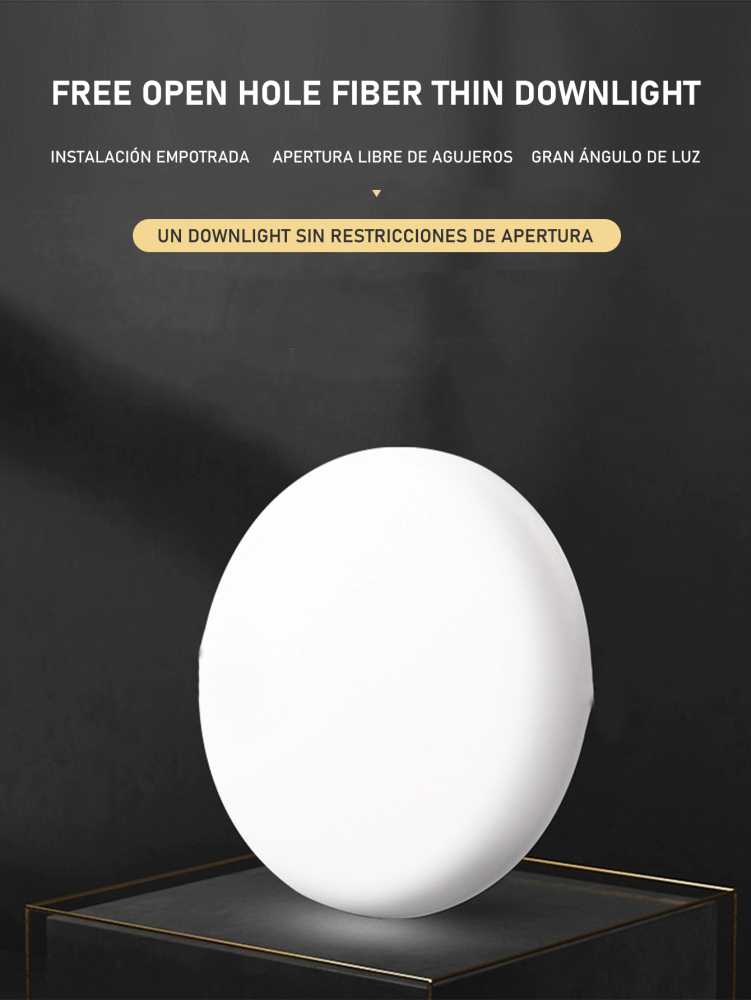 Lámpara empotrada LED,Lampara de Techo Empotrable,Lamparas Plafones Led para Techo luz cálida Moderno Ahorro de Energia para Dormitorio Sala de Estar Oficina.10W1000Lm/18W1800Lm/24W2400Lm/36W 3600Lm