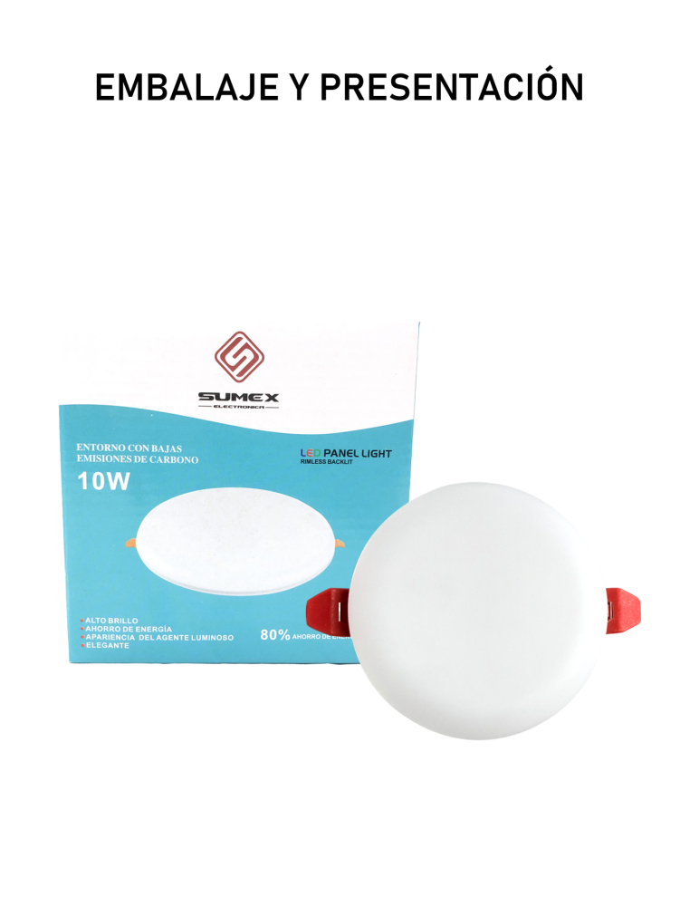 Luces Empotrables LED,Lampara de Techo Led, Ajustable Empotrar,luz blanca Lampara luz 90mm/120mm/173mm/225mm Diametro,Iluminación 10W/18W/24W/36W/6500K