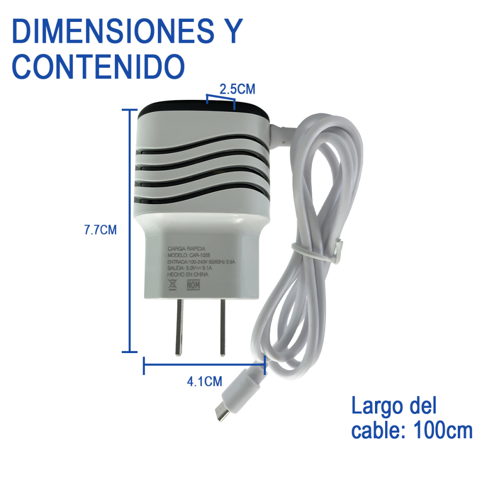 CARGADOR CAR-1028