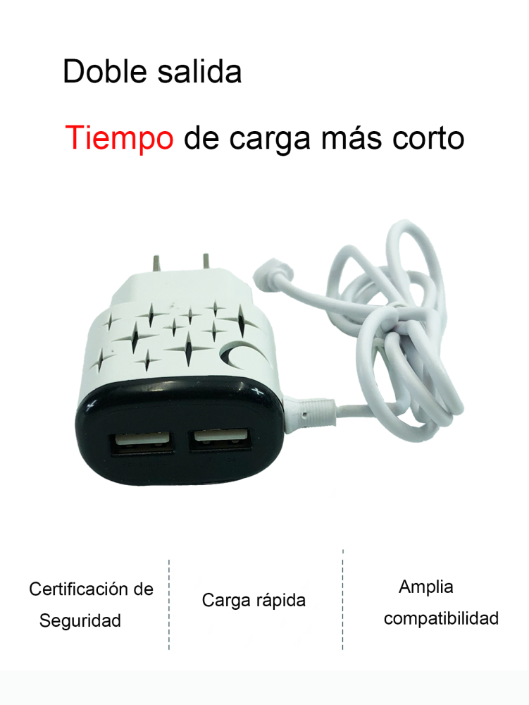 CARGADOR VIAJE V8