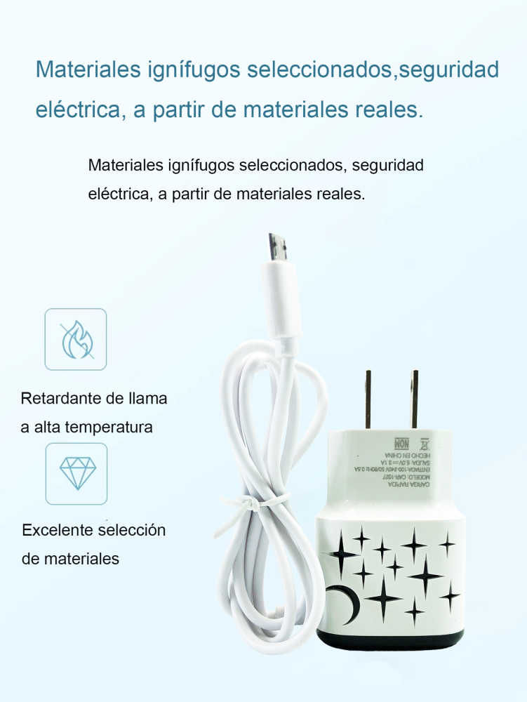 CARGADOR VIAJE V8