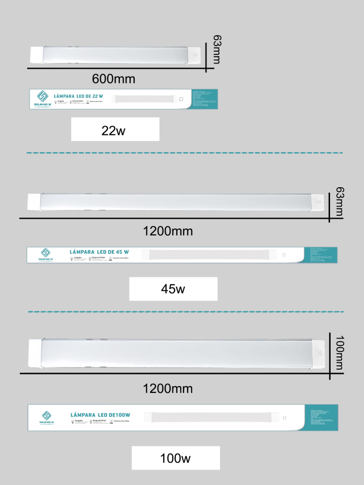 Luz de soporte LED   SU96-22W