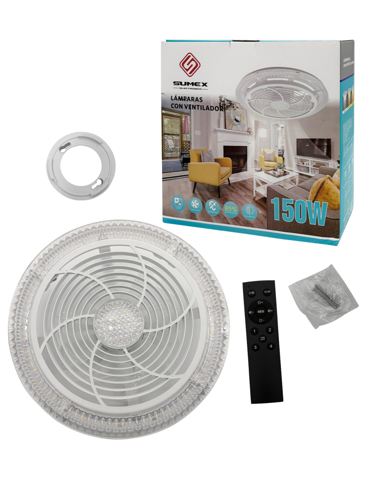 Ventilador de Techo con Control Remoto,Ventilador de Techo con Luces SU350-M3