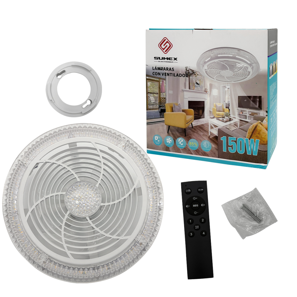 Ventilador de Techo con Control Remoto,Ventilador de Techo con Luces SU350-M3