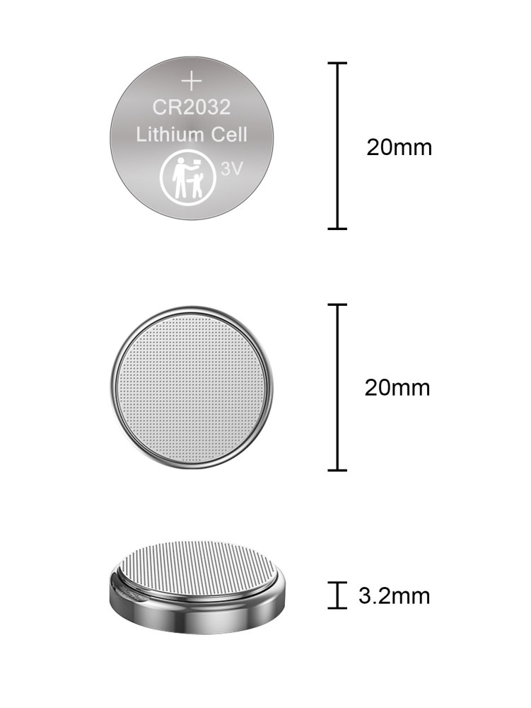 Goldenultra Pila para Cámaras Fotográficas, PilaLec, MXAEL-010, 30 Pzs, 3V, CR2032, Litio