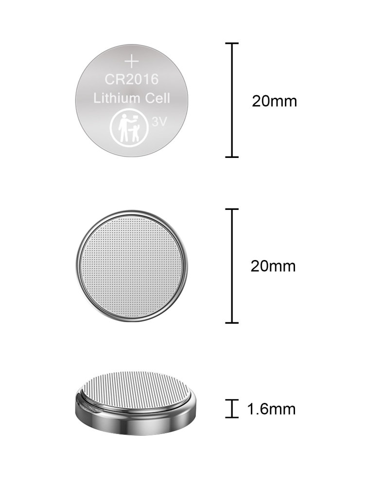 Goldenultra Pila para Cámaras Fotográficas, PilaLec, MXAEL-010, 30 Pzs, 3V, CR2016, Litio