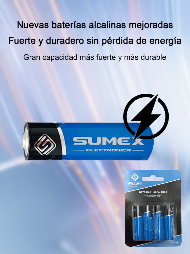 SUMEX Pila alcalina