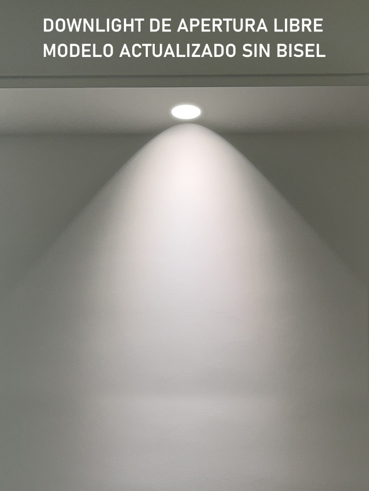 Luces Empotrables LED,Lampara de Techo Led, Ajustable Empotrar,luz blanca Lampara luz 90mm/120mm/173mm/225mm Diametro,Iluminación 10W/18W/24W/36W/6500K