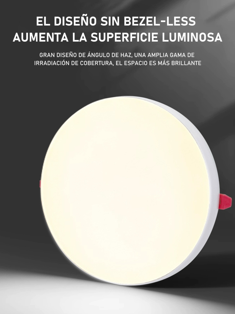 Lámpara empotrada LED,Lampara de Techo Empotrable,Lamparas Plafones Led para Techo luz cálida Moderno Ahorro de Energia para Dormitorio Sala de Estar Oficina.10W1000Lm/18W1800Lm/24W2400Lm/36W 3600Lm