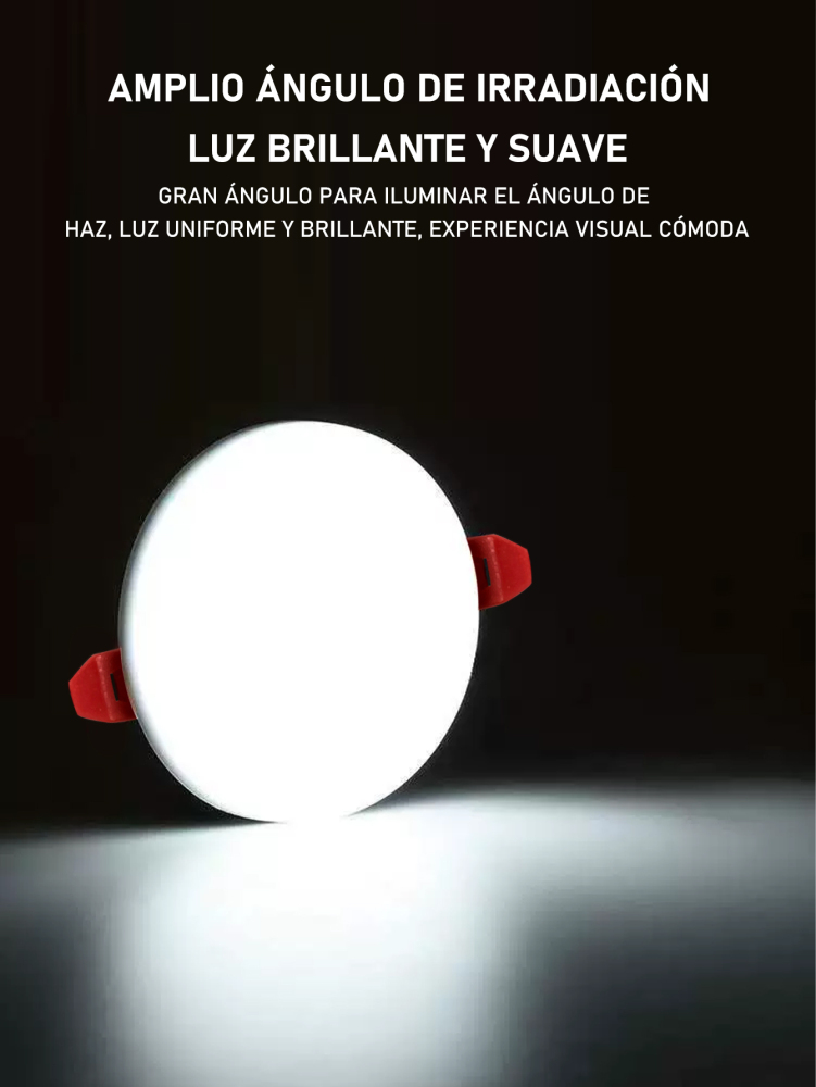 Luces Empotrables LED,Lampara de Techo Led, Ajustable Empotrar,luz blanca Lampara luz 90mm/120mm/173mm/225mm Diametro,Iluminación 10W/18W/24W/36W/6500K