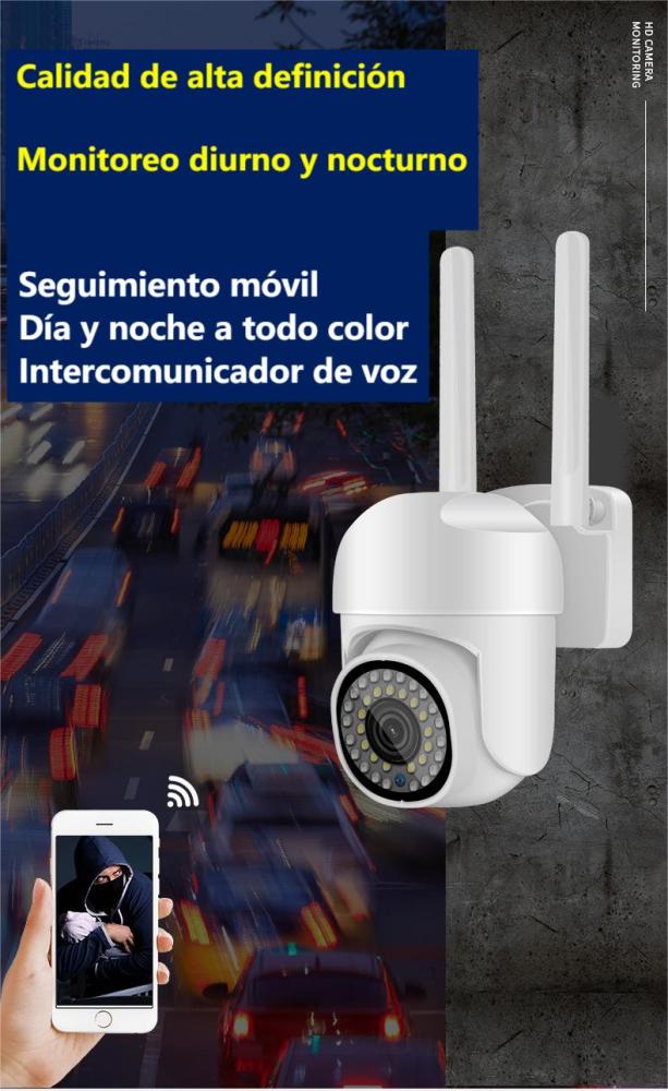 Cámara Exterior 1080p HD 360°
