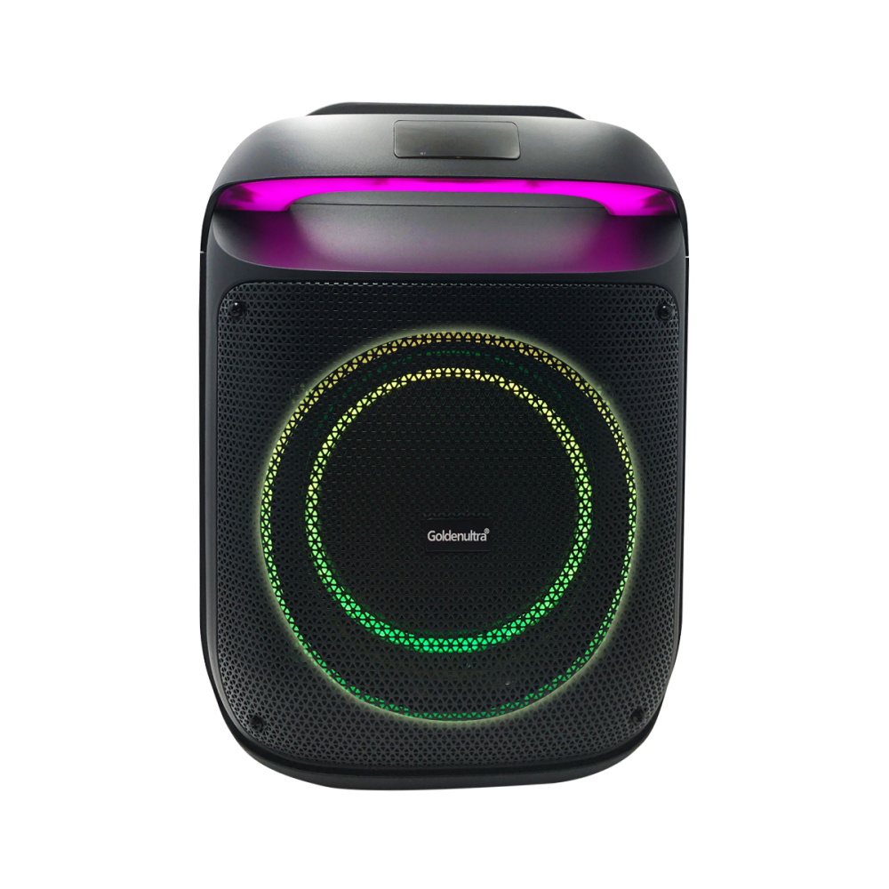Bocina Inalámbrica Bluethoot | 8 Pulgadas | Luces RGB | Conexiones USB, Micro SD, 3.5 mm | Batería Amplia Duración | Conexión TWS | Mircrofono karaoke