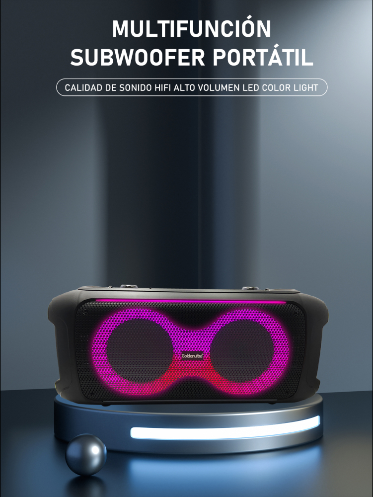 CAJA DE SONIDO MULTIFUNCIONAL-GT-6813