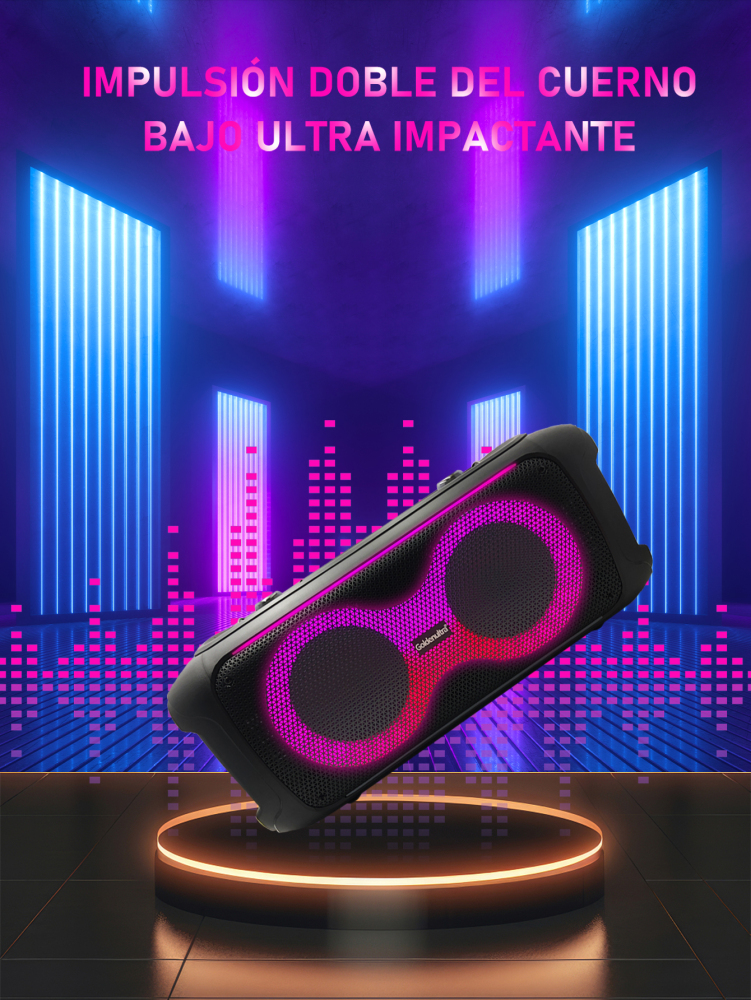 CAJA DE SONIDO MULTIFUNCIONAL-GT-6813