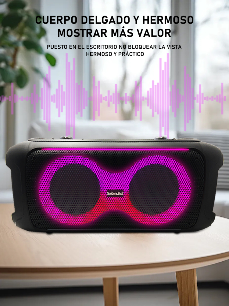 CAJA DE SONIDO MULTIFUNCIONAL-GT-6813
