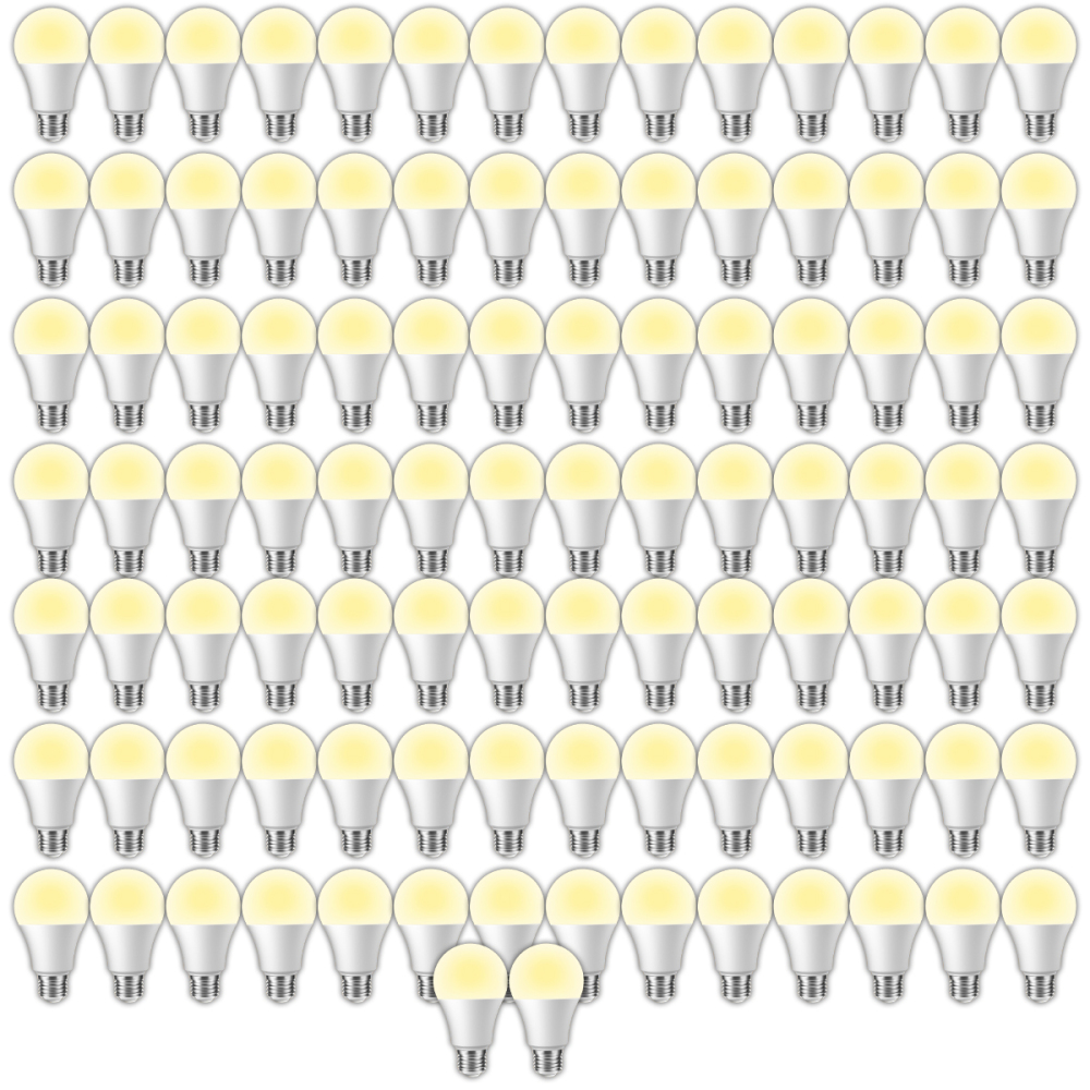 1Pieza/6Piezas/10Piezas/20Piezas/50Piezas/100Piezas Focos Led 3w E27 3000k Luz Cálida Ahorradores