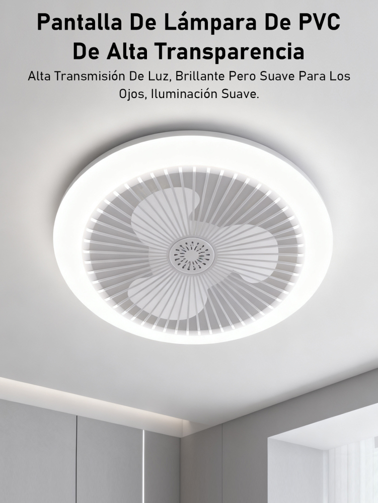 Lámpara Ventiladora LED 50W E27