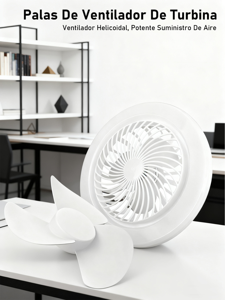 Lámpara Ventiladora LED 50W E27