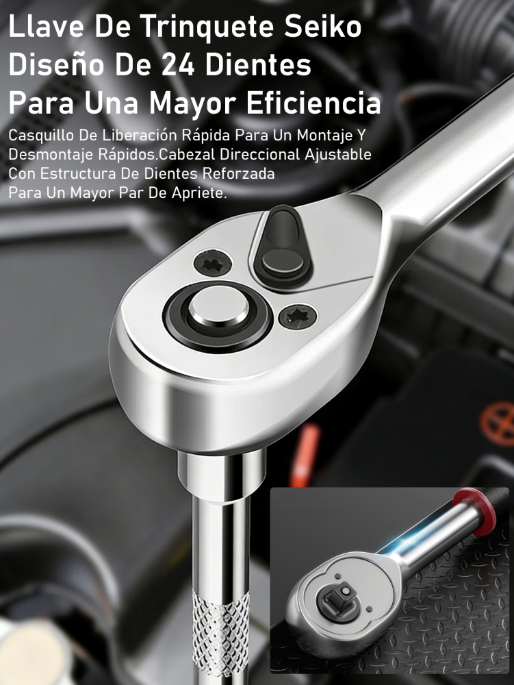 Juego de Herramientas de 46 Piezas