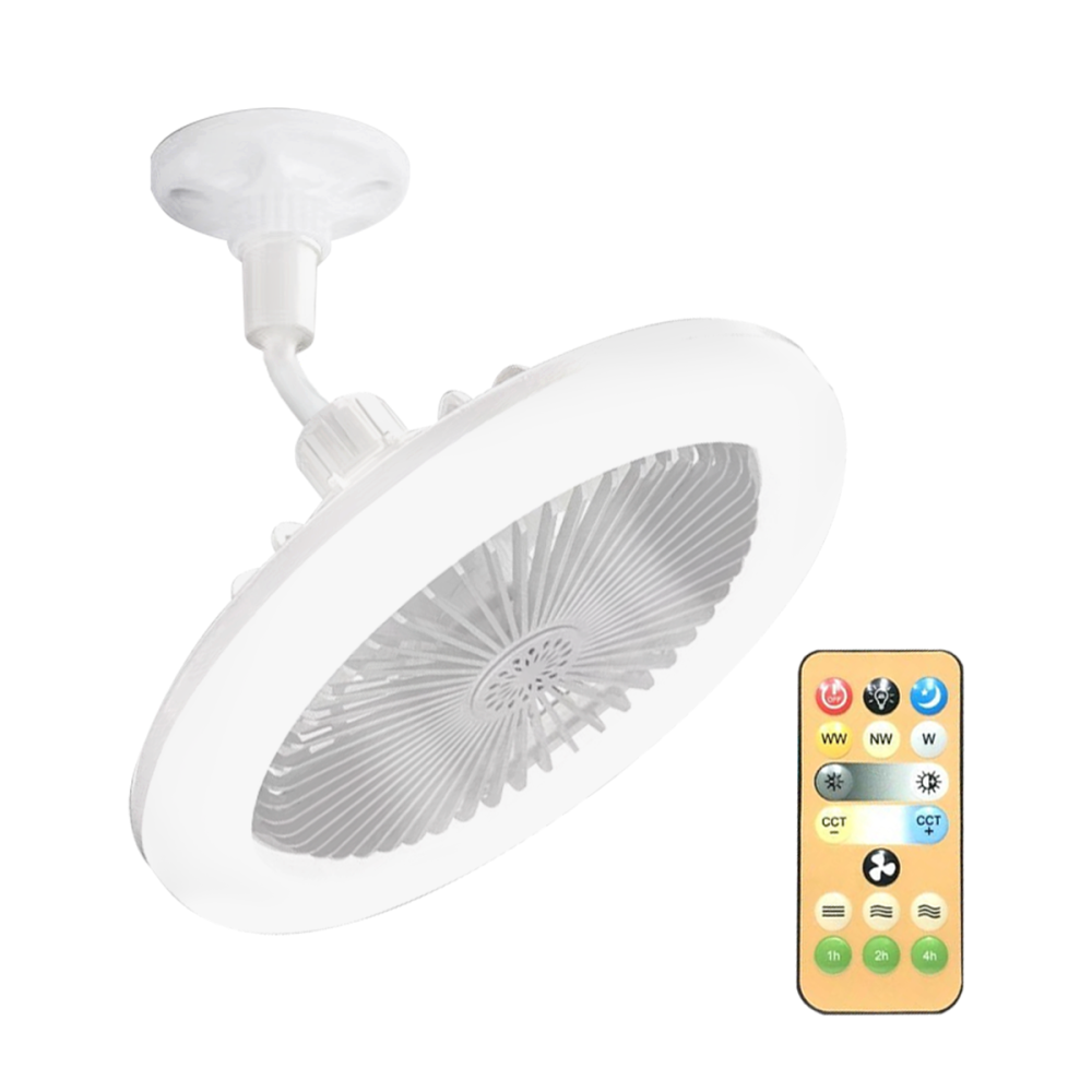 Ventilador con Luz LED 50W E27