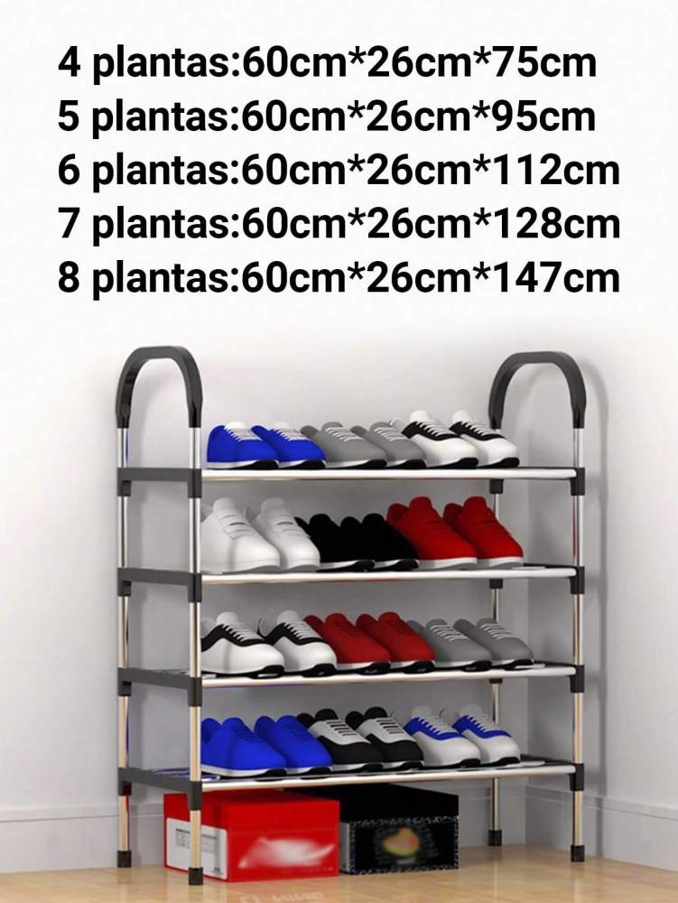 Organizador de zapatos multicapa simple, 4/5/6/7/8/9 NIVELES