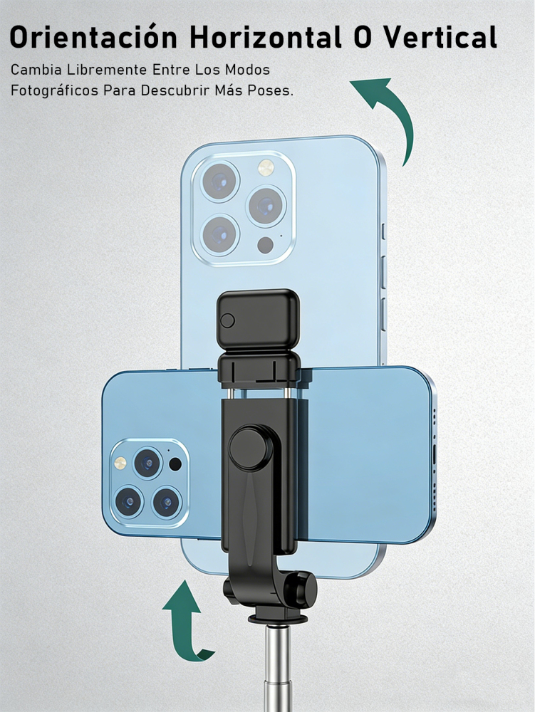 Palos Selfie Trípode Extensible 170cm con Control Remoto Bluetooth