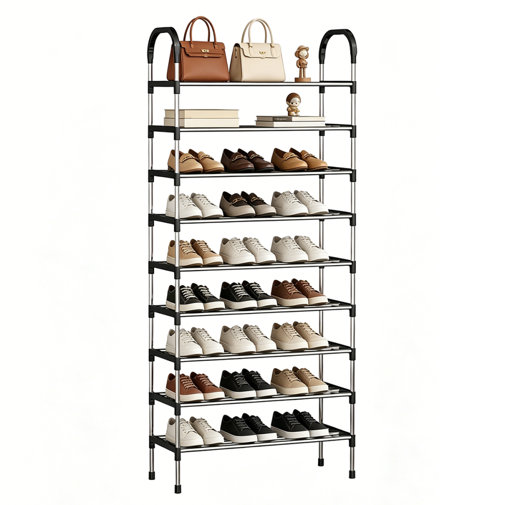 Organizador de zapatos multicapa simple, 4/5/6/7/8/9 NIVELES