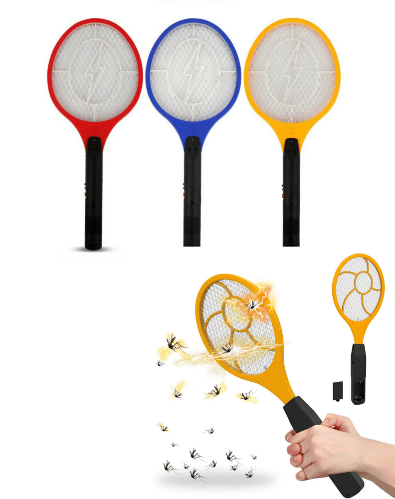 Raqueta Eléctrica Anti-Mosquitos