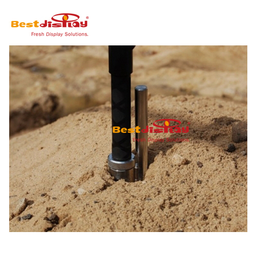 Ground Spike Flag Base