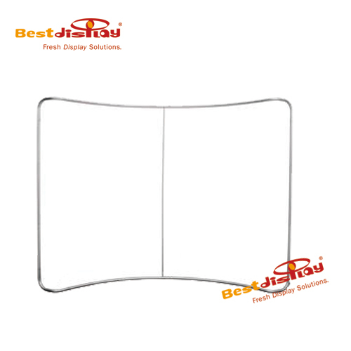 Fabric Backwall Curved