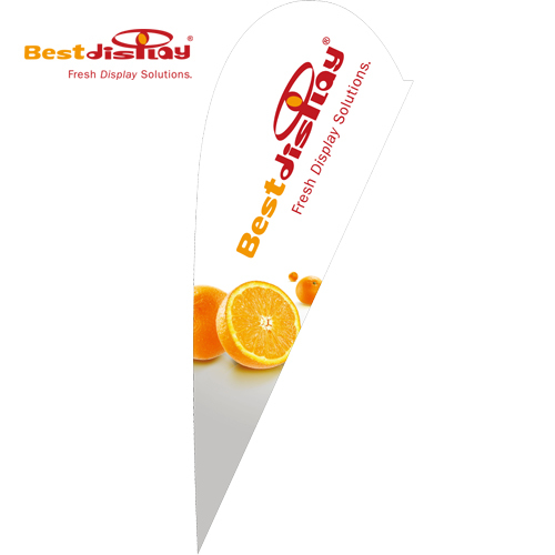 Teardrop Flag Banners Double
