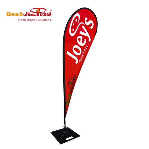 Teardrop Flag Banners Single