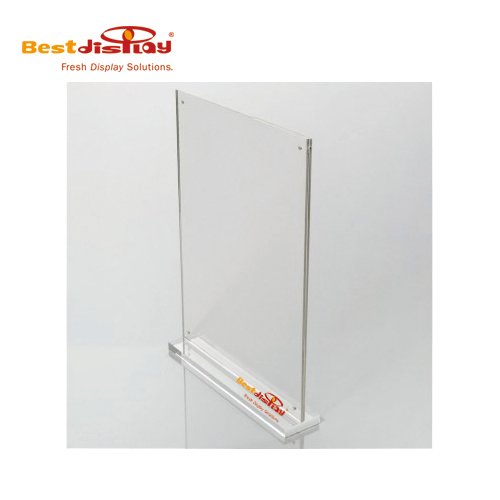 Acrylic Stand T Magnetic Infodisplay A4 clear prod