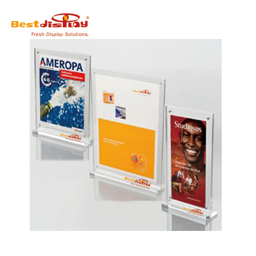 Acrylic Stand T Magnetic Infodisplay A4 clear prod