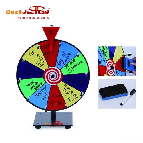 30cm Fortune spinning prize wheel Tabletop 12 inch