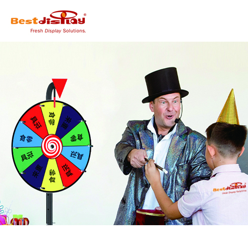 30cm Fortune spinning prize wheel Tabletop 12 inch