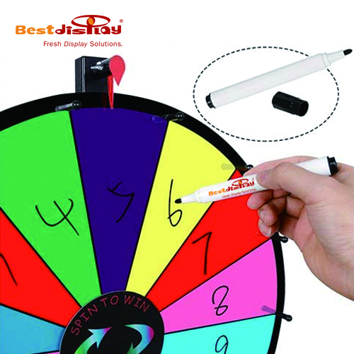 45cm Fortune spinning prize wheel Tabletop 18inch